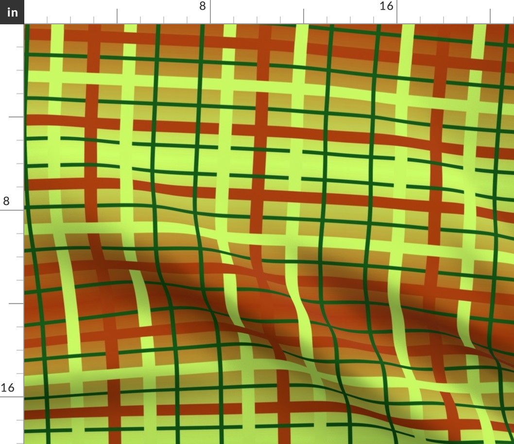 rust-lime ombre plaid-2