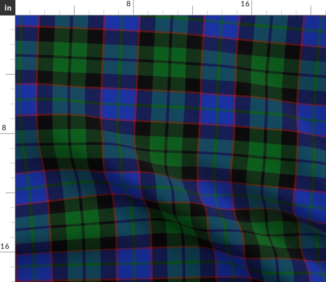 Ferguson of Balquhidder 1831 tartan, 6"