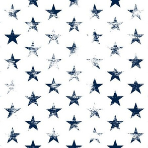 Blue Felt Stars, Navy Felt Stars, Marine Blue Stars, Marine Blue