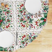 Tea Towel-Winter Wreath