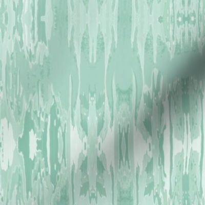 mint green ikat