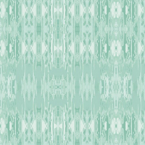 mint green ikat