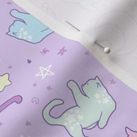 Pastel Space Cats