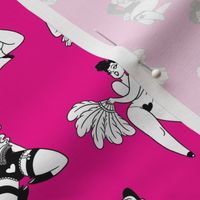 Burlesque Ballyhoo Pink