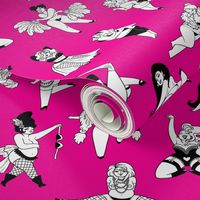 Burlesque Ballyhoo Pink