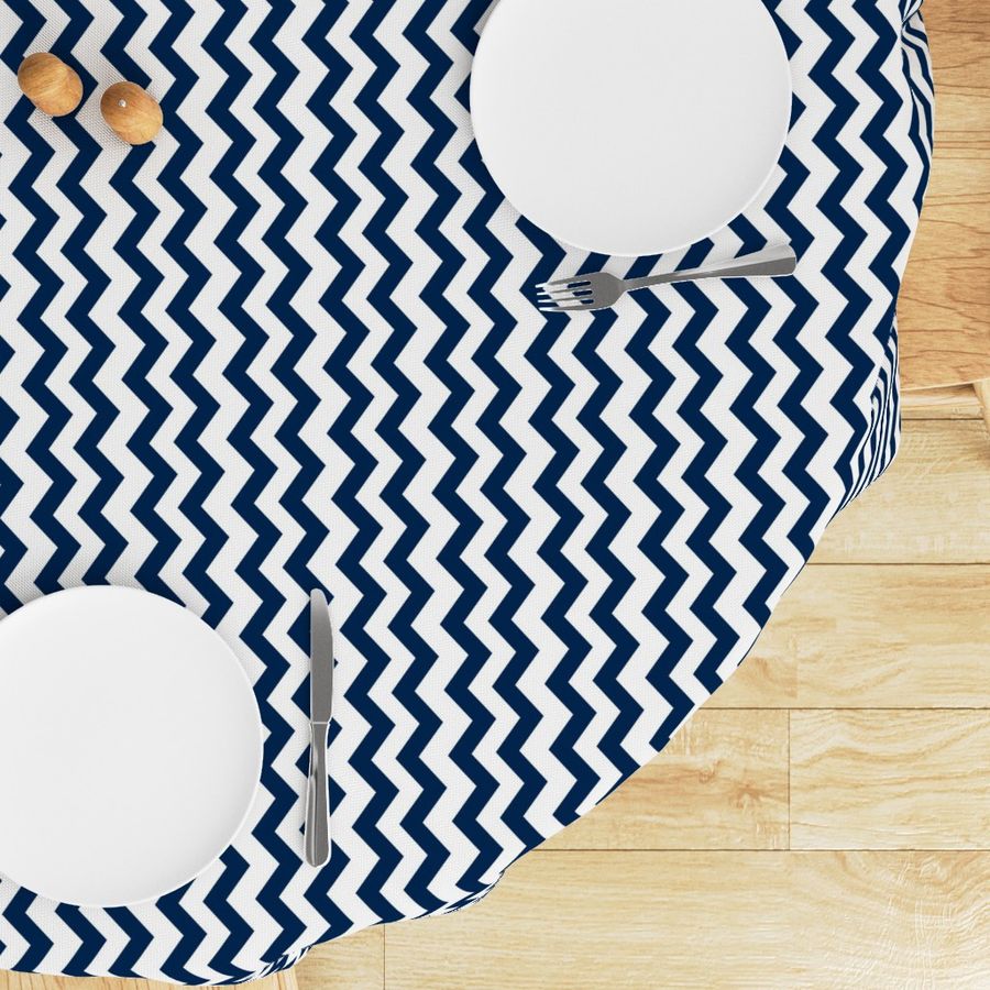 navy chevron