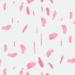 light pink daubs painted dots paint blobs 