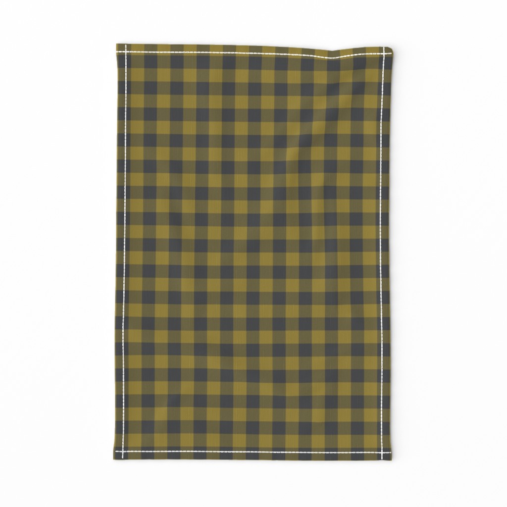 free spirit - buffalo check-olive