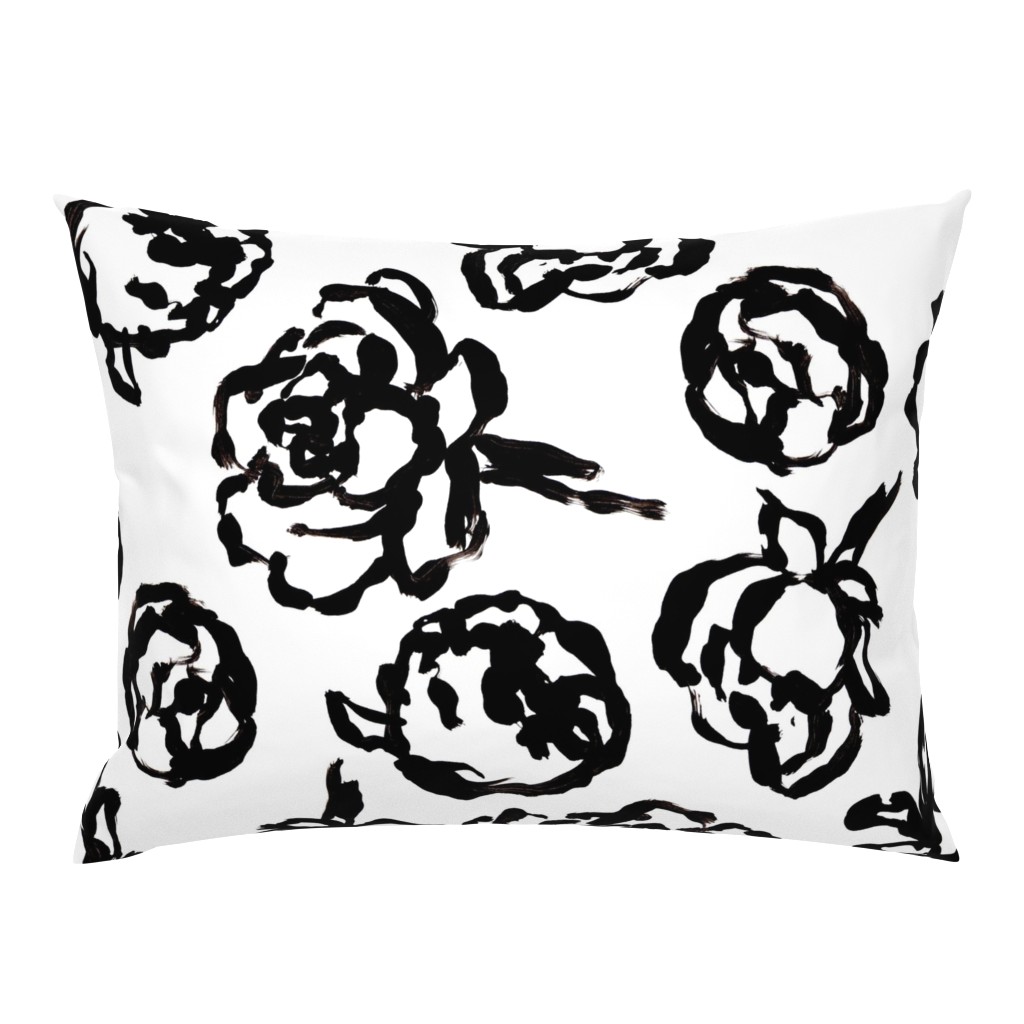 akHOME Vintage Roses BLACK