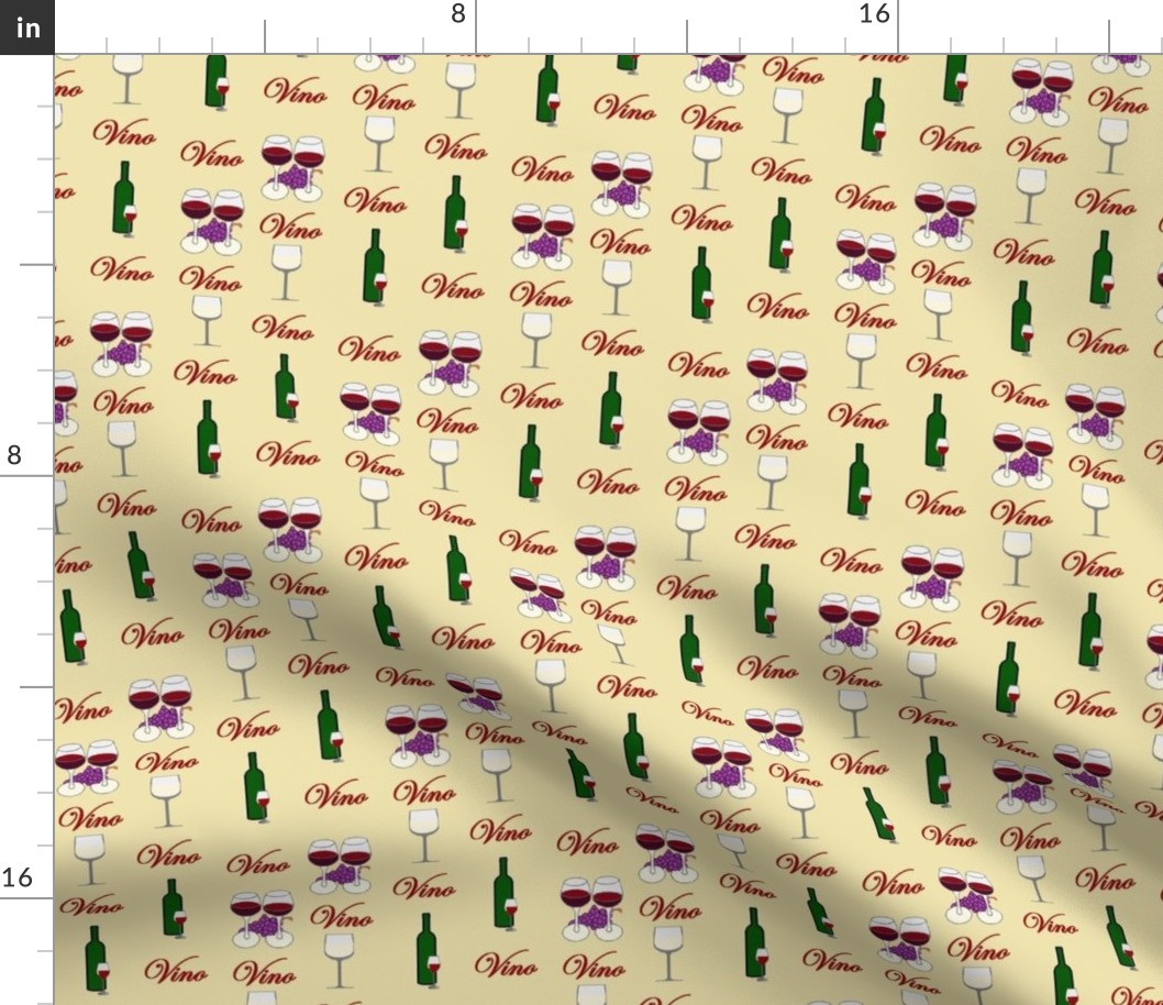 Wine Fabric Butter Small