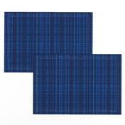 Tweed plaid dark blue