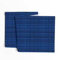 Tweed plaid dark blue