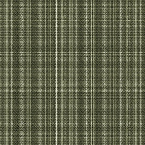 Tweed Plaid dark olive green