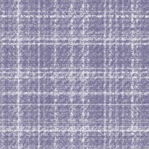 Tweed Plaid Pastel Purple   