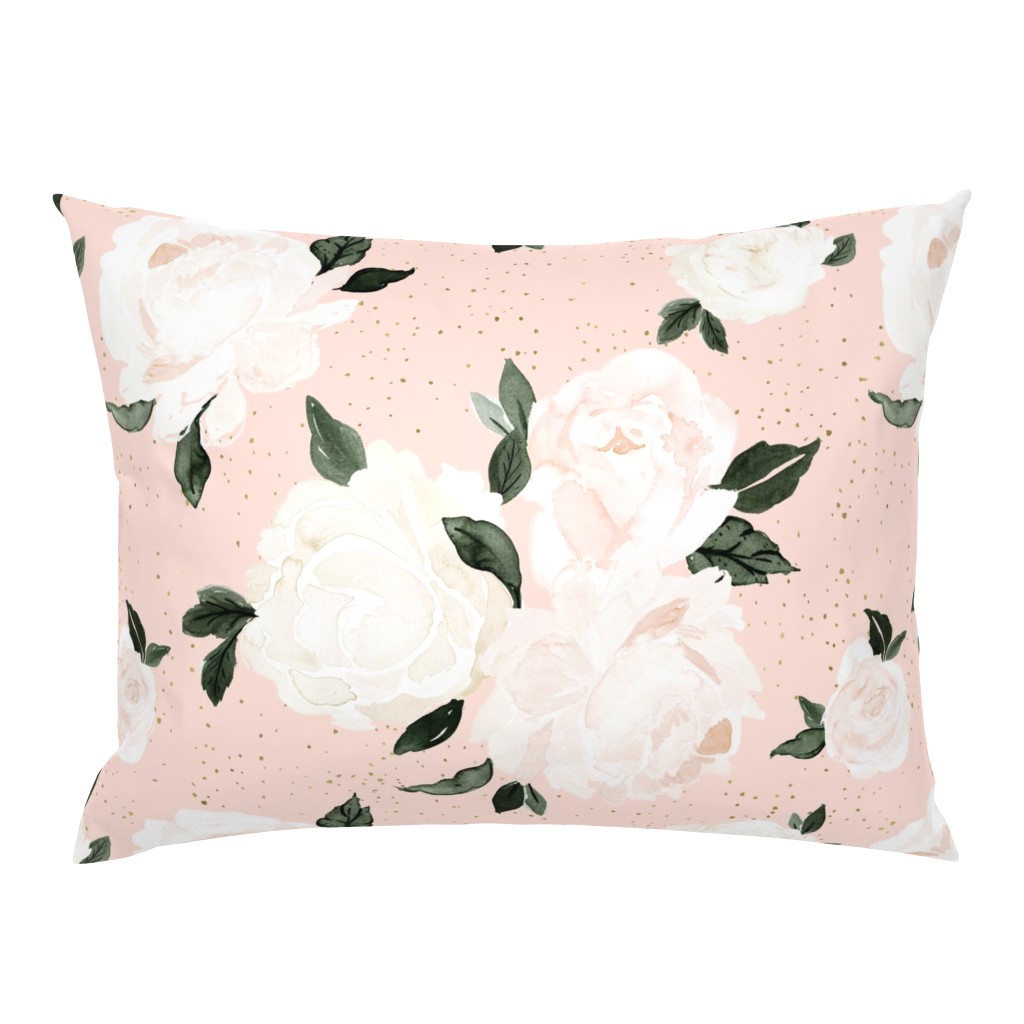 vintage blush floral