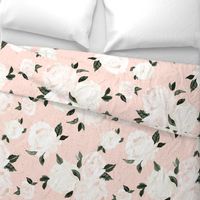 vintage blush floral