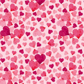 Hearts- Pink