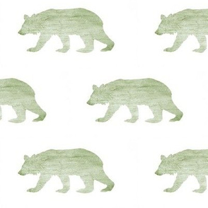 Bear Down // Textured Green
