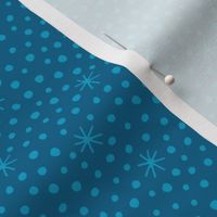 Angels dots blue