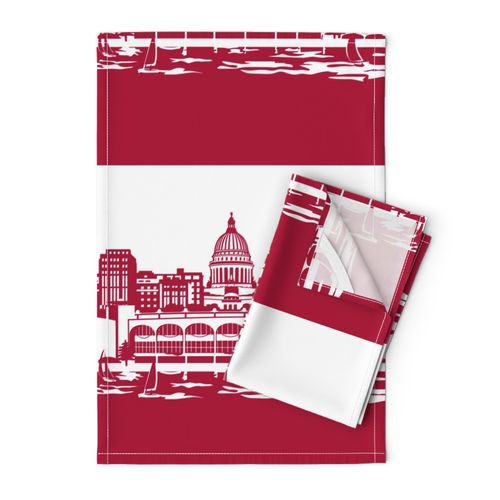 Madison panel, red