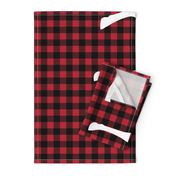 MINKY layout - You are so deerly loved - buffalo plaid