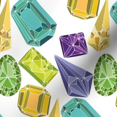 Gemstones - medium scale
