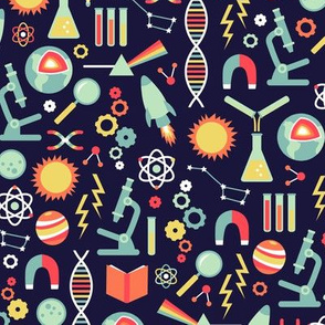 Science Chemistry Fabric, Wallpaper and Home Decor | Spoonflower