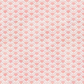 Peach pink watercolor pattern