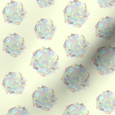 Sparkling White Opals