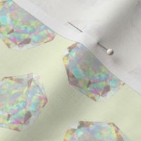 Sparkling White Opals