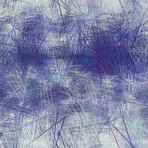 cobalt blue abstract landscape