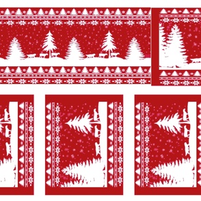 Swedish Designs 4 Placemats Table Runner