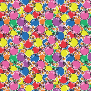 colorful bombs small