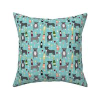 pitbull grey coat wine champagne cocktails dog breed fabric light blue