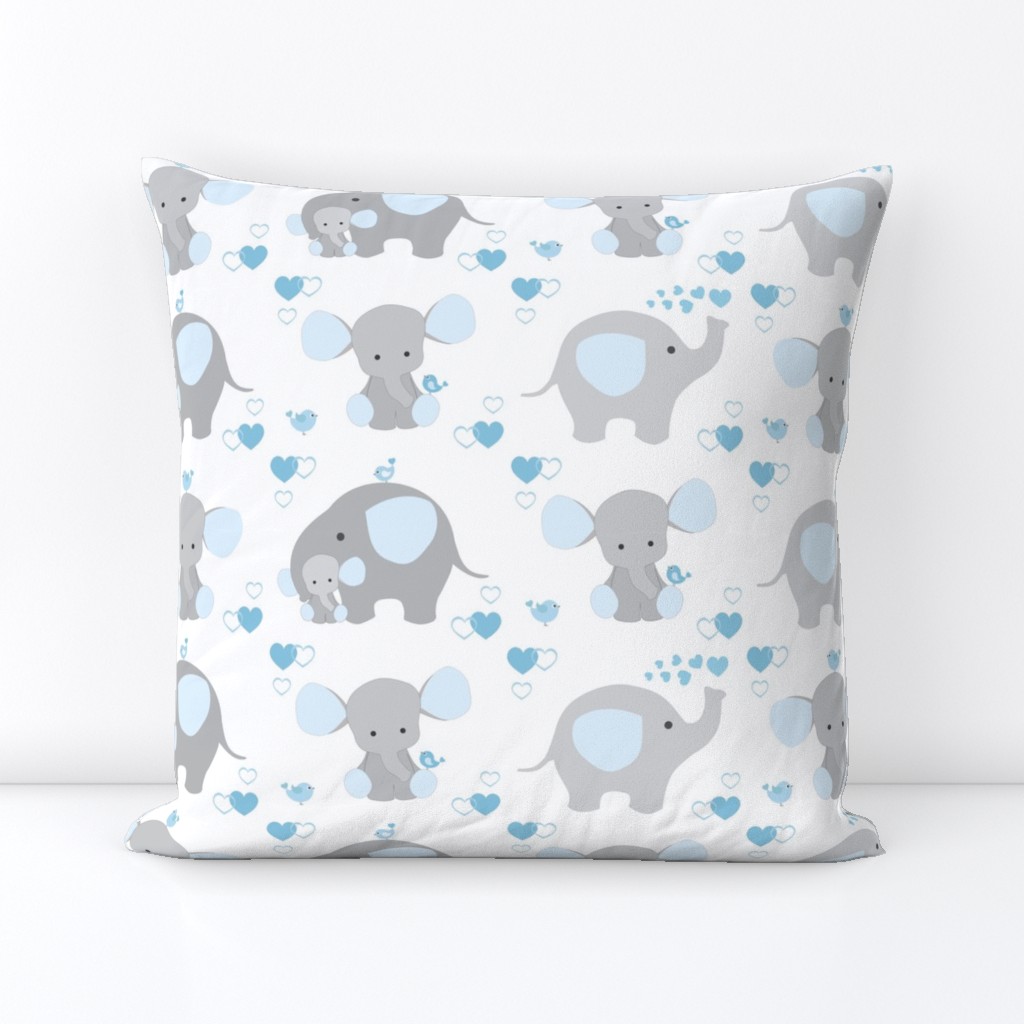 Elephant Nursery Blue Boy