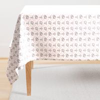 Elephant Pink Floral Girl Nursery 