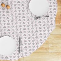 Elephant Pink Floral Girl Nursery 