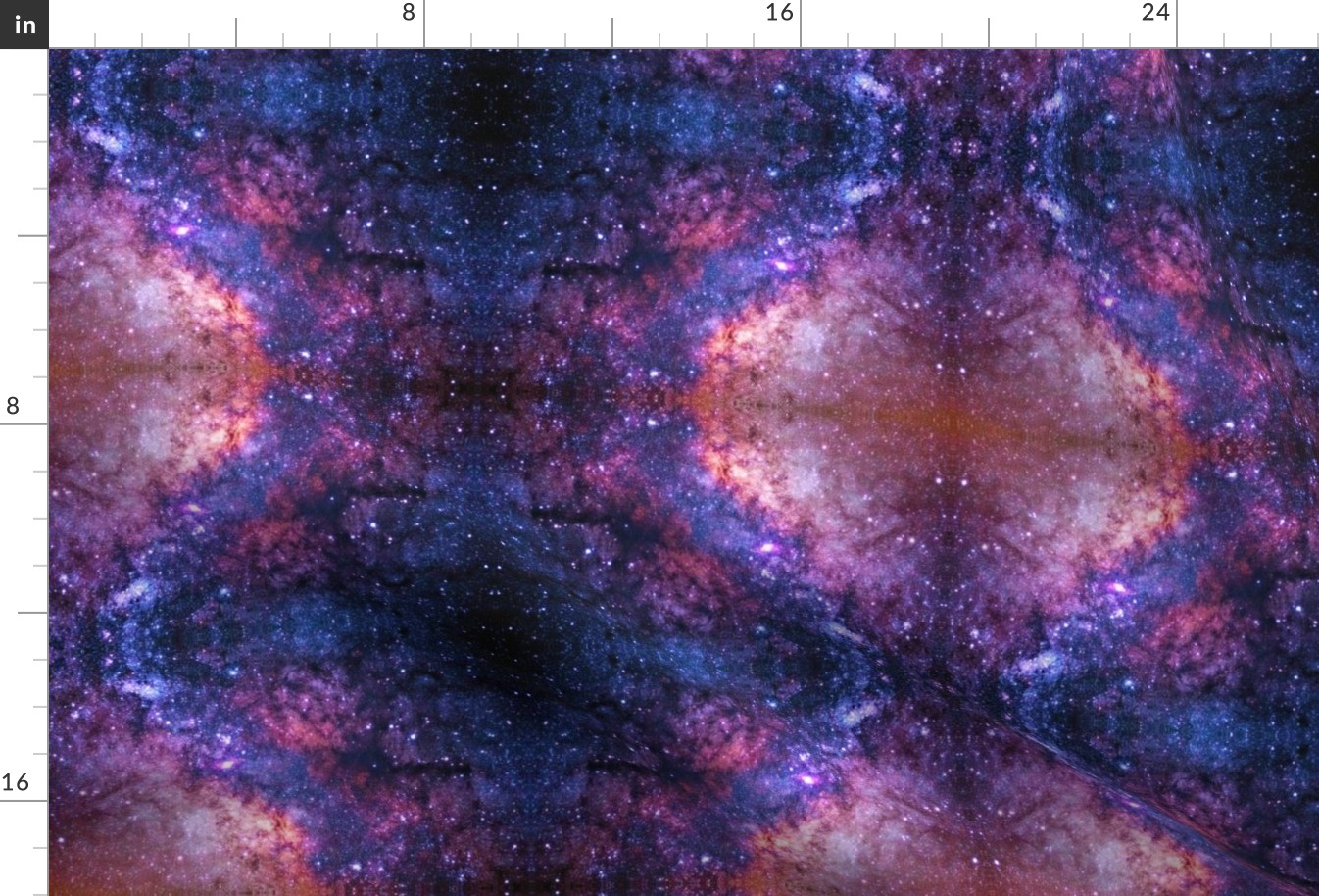 Galaxy Minky Print