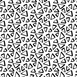 Black Marker Triangles