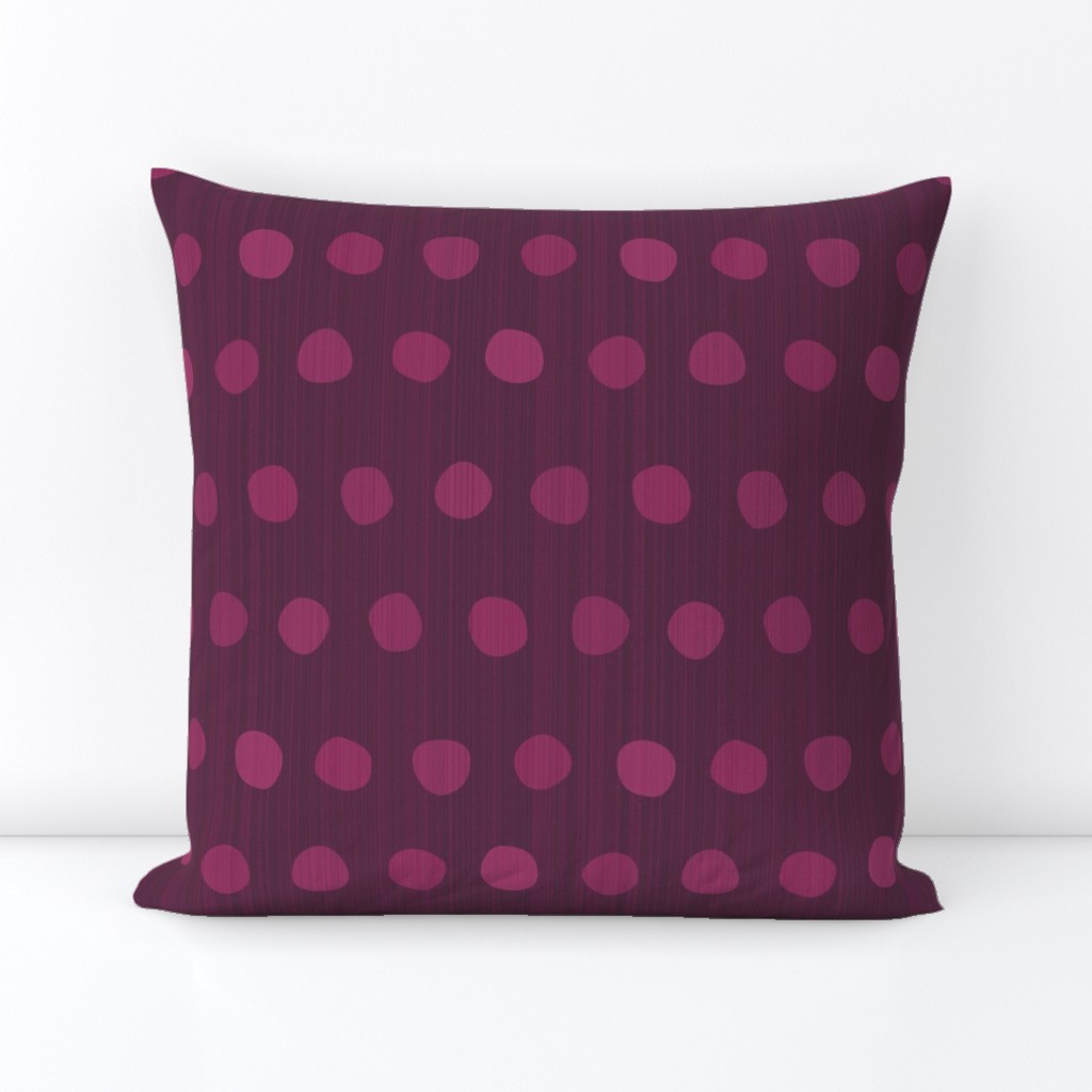 dots-magenta purple berry