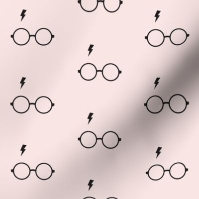 Wizard Glasses // Blush