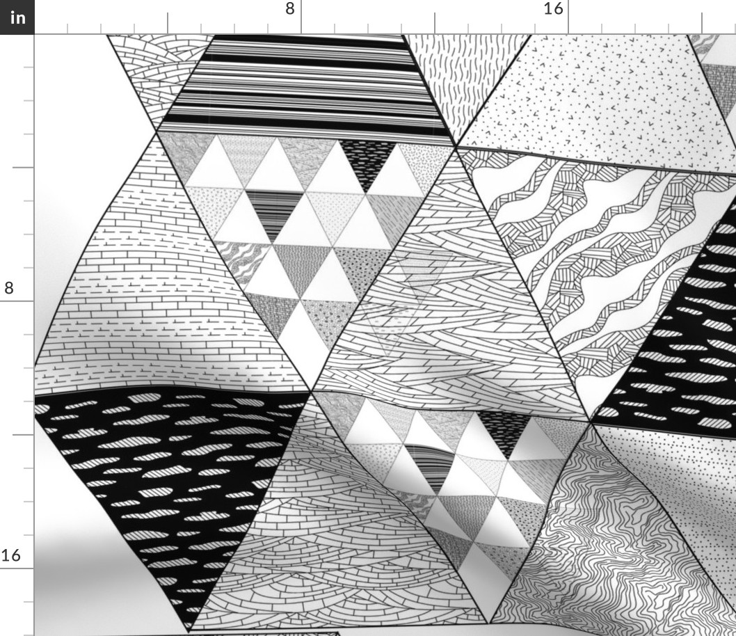 Large geologic triangles