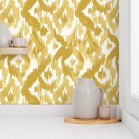 Ikat Diamonds mustard