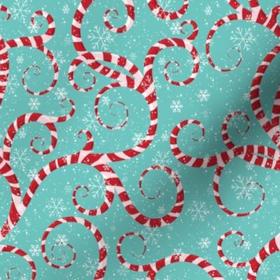 Swirly Candy Cane