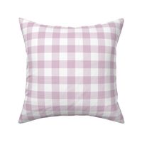 Plain Gingham in Lilac