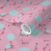 Flamingo Bubble Party