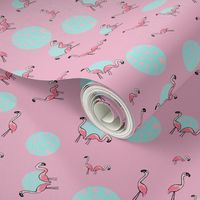 Flamingo Bubble Party