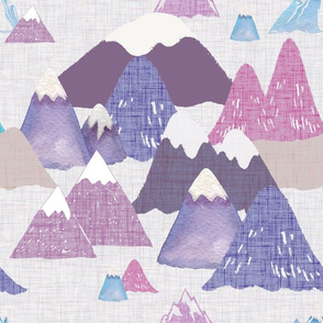 purple mountains are calling