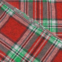 Distressed red + green (MATCHING) Stewart plaid by Su_G_©SuSchaefer