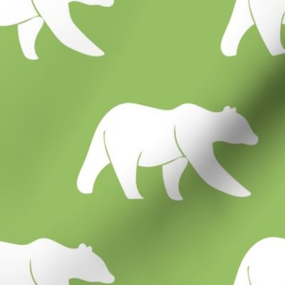 bears - custom green